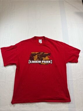 Vintage Linkin Park Hybrid Theory 2001 Red Shirt